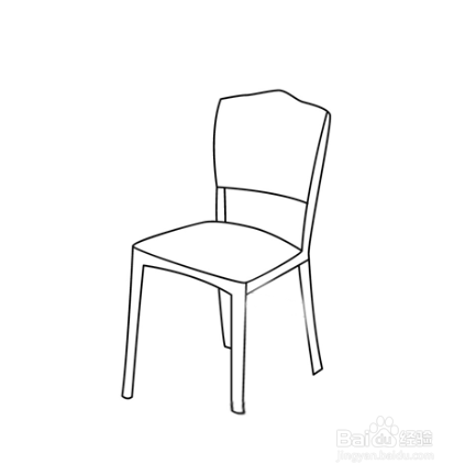 简笔画-如何画椅子的简笔画