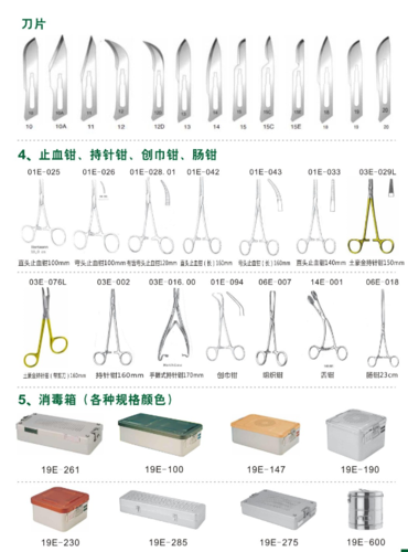 手术器械名称图谱