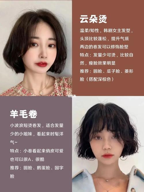 2022年长沙烫发丨细软蓬松短发烫发减龄瘦脸_烫发_短发_减龄_发型