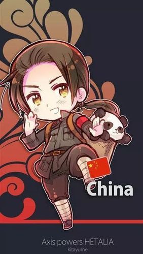 求黑塔利亚的王耀q版图,最好是官方和本家的哦,越多越