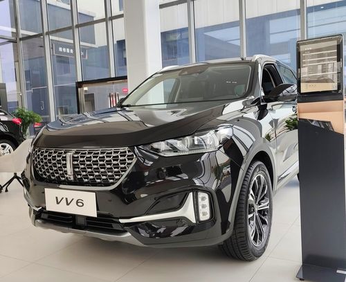 2021款长城wey vv6实车进店!车长4625mm,配2.0t 四驱