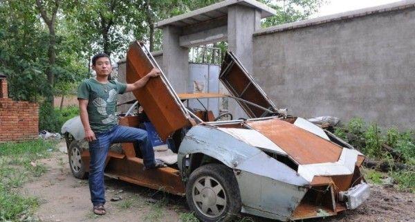 [屌丝自制兰博基尼] 哥买不起兰博基尼,只好自己动手做了一辆!