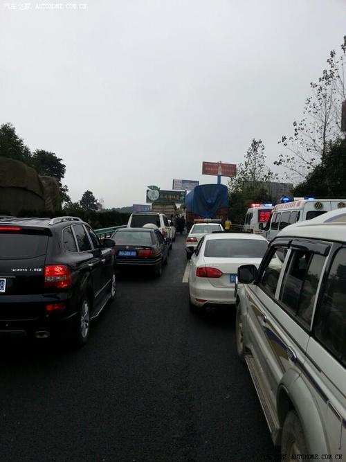 兰海高速堵车随意照片
