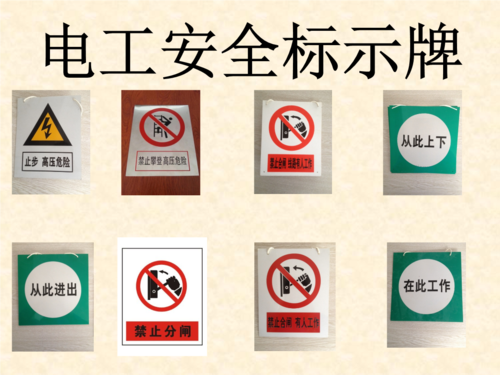 电工安全标示牌.pptx