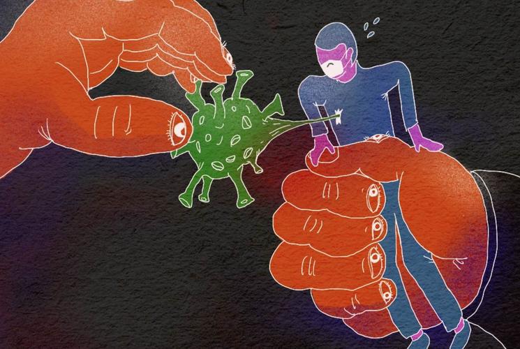 新冠病毒侵入人体全过程!