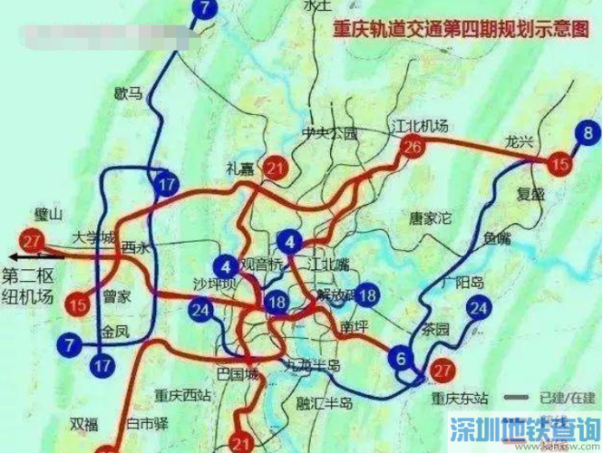 重庆轻轨27号线规划站点有哪些