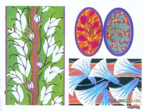 图案基础教案第九课植物图案