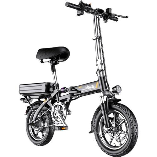 电动小型自行车折叠便携助力电瓶车女超