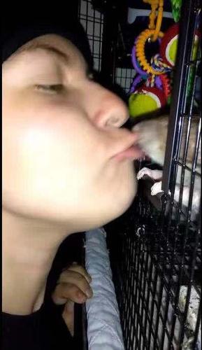 女子任由老鼠进入深喉为其清理口腔,称很享受这种感觉