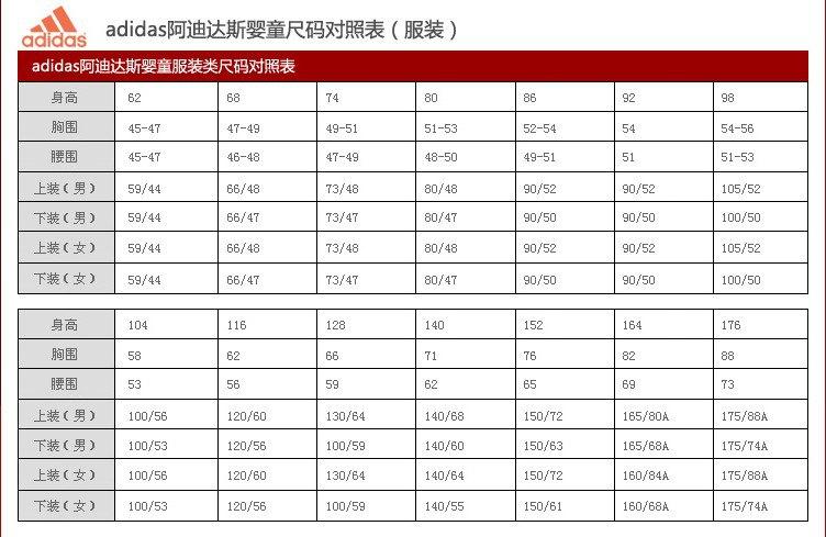 看不懂,女生裤子尺码对照表_标准裤子尺码对照表女,阿迪达斯