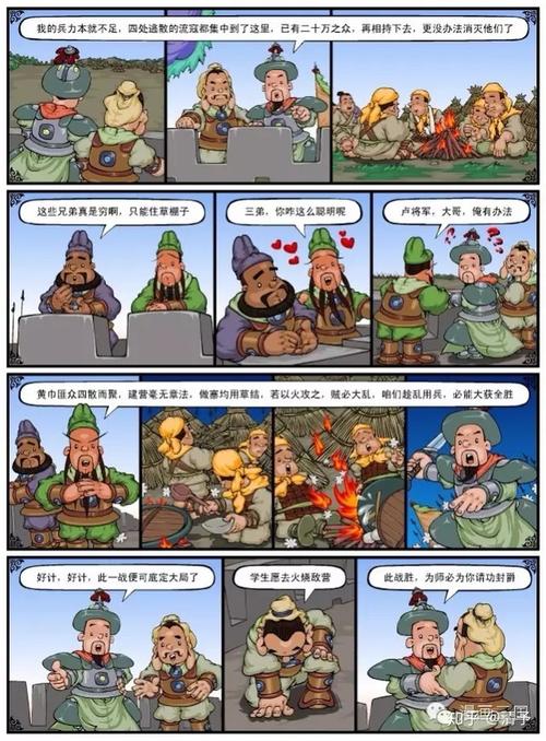 《漫画三国》第一回 桃园三结义 图文/山墨