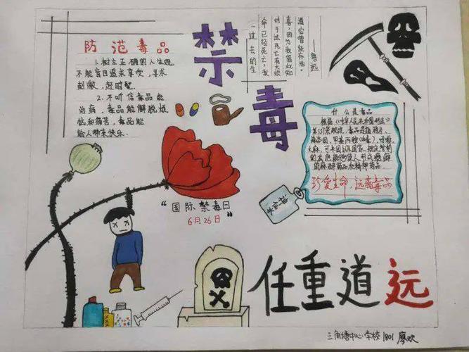 向毒品说"no"|禁毒主题手抄报哪家强?快和团团来pick吧!