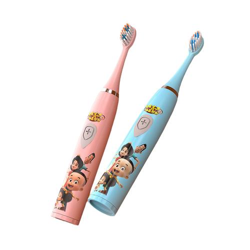 希尔顿电动牙刷大头儿子小头爸爸动画央视授权正版儿童电动牙刷