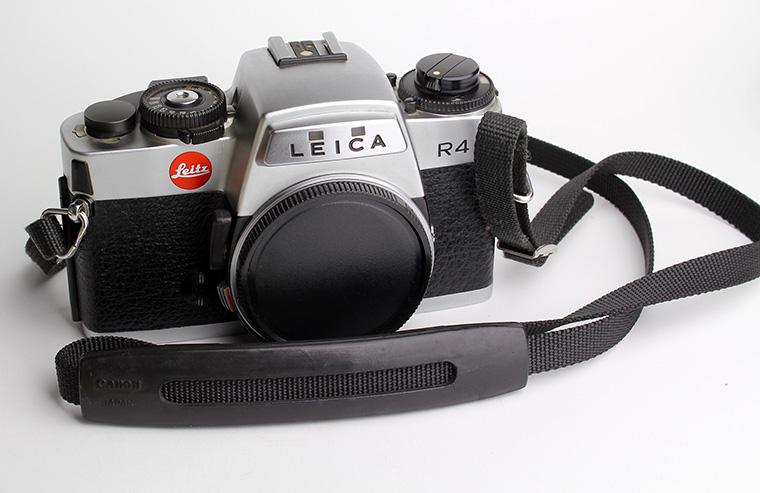 一折莱卡相机 单反_莱卡 leica r4 胶卷相机 胶片单反机身 黑色 银色