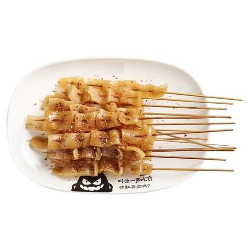 【农场烧烤】--卤制猪皮串一份5串