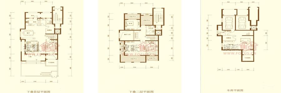 香邑溪谷原墅叠拼_香邑溪谷户型图-保定搜狐焦点网