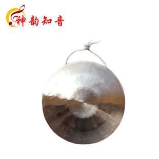 铜锣 神韵知音铜锣 专业响铜小锣戏曲剧团苏锣 21cm中音手锣高低音