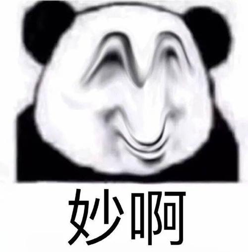 扭曲脸熊猫头系列让我康康不行滚啊