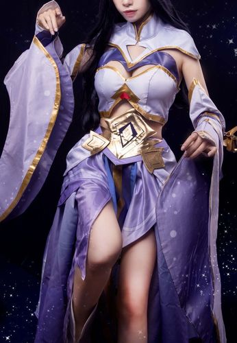 王者荣耀 露娜紫霞仙子cosplay