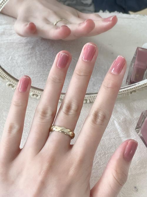 健康粉美甲_小红书