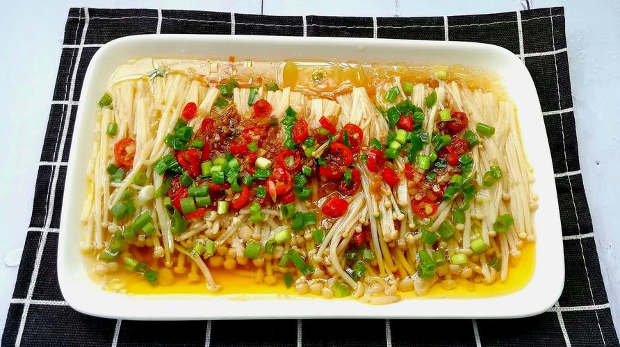 金针菇美食的家常做法,美味又简单