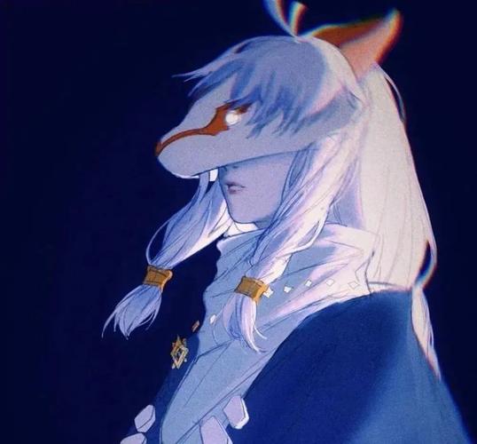 动漫女头:蓝色小清新头像