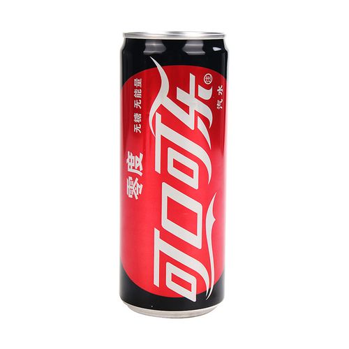 可口可乐330ml零售价,饮料价格表 零度可口可乐汽水330ml/罐