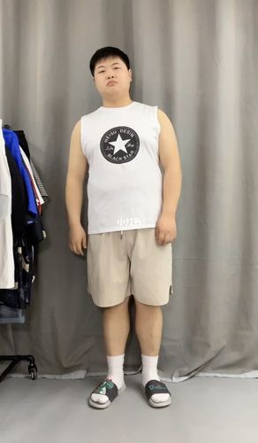 180斤胖子的穿搭_穿搭_时尚_穿搭_整体造型