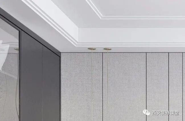 两层石膏板,就成了网红双眼皮吊顶了7.25|石膏线|窗帘