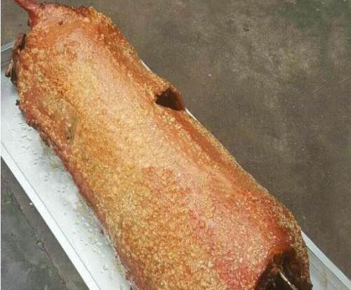 黄金脆皮烧猪加盟,烤猪肉技术配方,脆皮烤肉—广东
