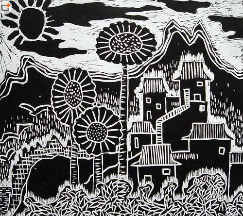 优秀的儿童版画图片大全