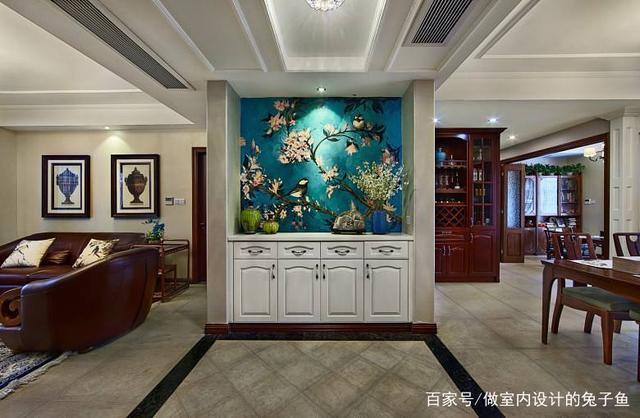 入户门正对一面墙,应该怎么装修?