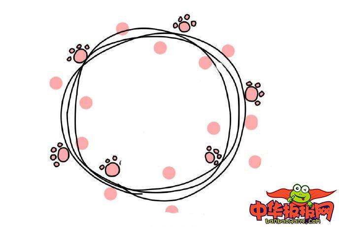 手抄报边框简单又漂亮手绘图片,好看的边框并且好画的