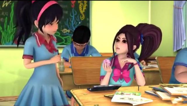 叶罗丽:文茜新旧版对比,她变成苹果脸是有原因,多半要