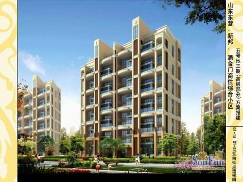 新邦涌金门西组团预计五一后开售小高层复式正热销