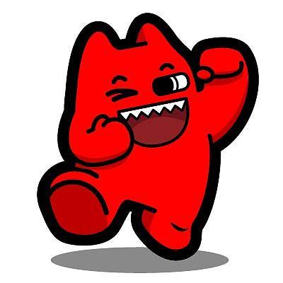 r60【魔鬼猫表情-高兴】#全身 跳 手舞足蹈 元气满满 ip 魔性 斗图