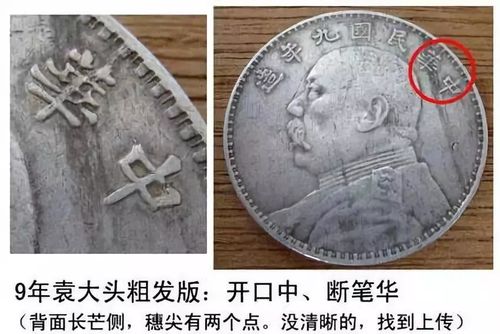 民国银元袁大头各版本详解民国银元袁大头各版本详解图片
