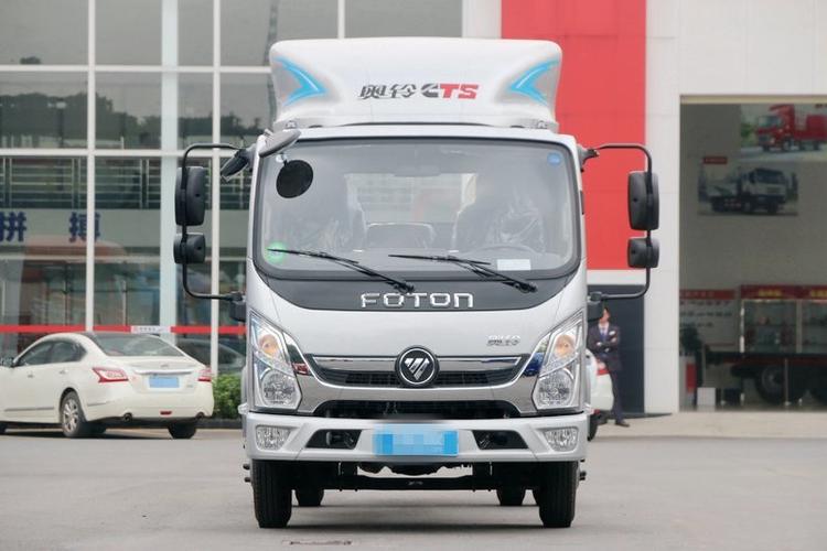 福田 奥铃cts 156马力 4.14米 国五单排厢式轻卡载货车(bj5049xxy-b3)