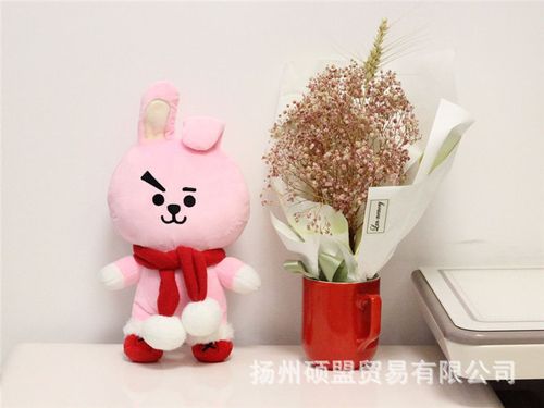 防弹少年团bts圣诞节tata公仔21毛绒玩具布娃娃玩偶 christmas