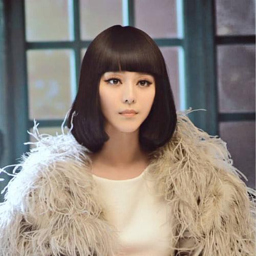 范冰冰新发型出镜,剪成齐刘海,少女感爆棚