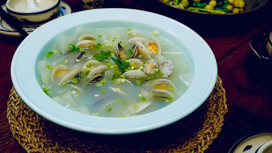 步骤18                      蛤蜊冬瓜汤