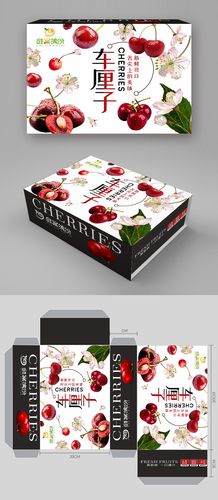 一组车厘子大樱桃 水果包装礼盒