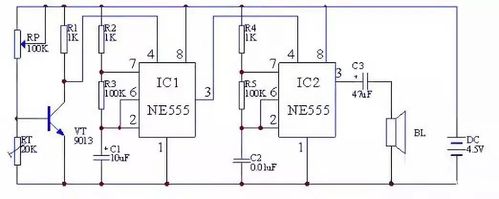 5大经典ne555应用电路图