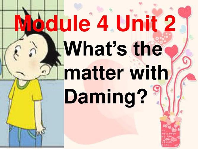 module4_unit2_what"s_the_matter_with_daming (1)ppt