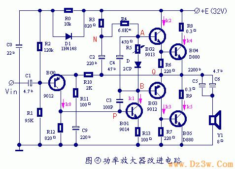 3dd207功放电路图