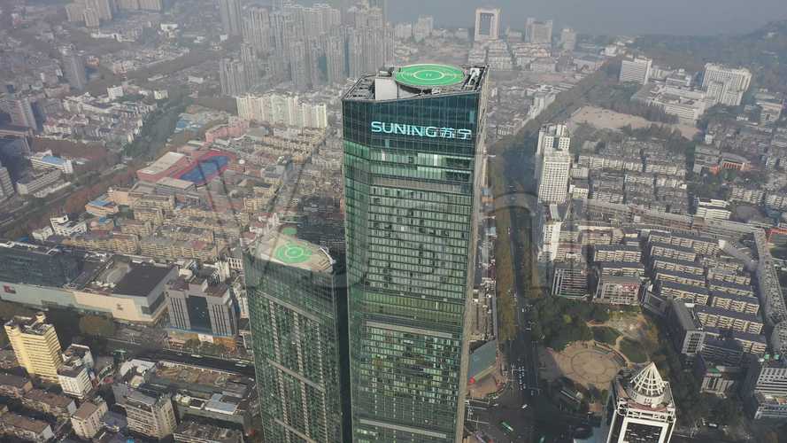 镇江大市口4k航拍