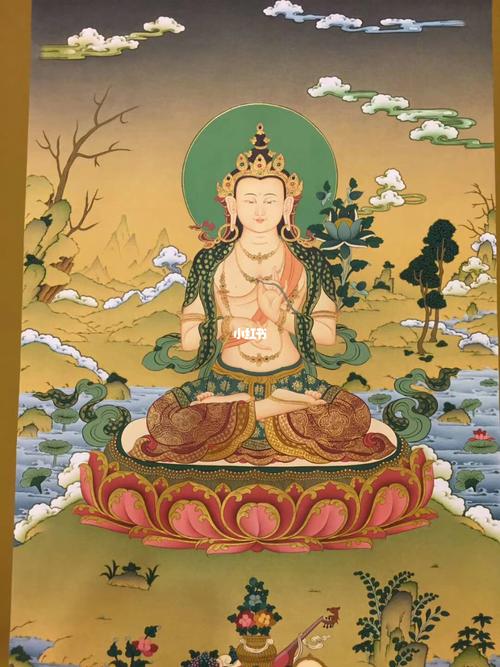 礼赞大势至菩萨,善于发现生活中的美好,笑对生活,你的