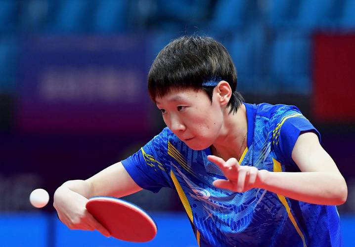 王曼昱战胜孙颖莎,获得全运会乒乓女单金牌!