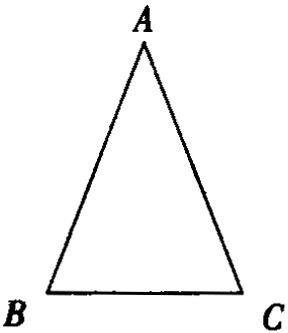 如图,是一个等腰三角形,,画一个是由向右平移2cm而成