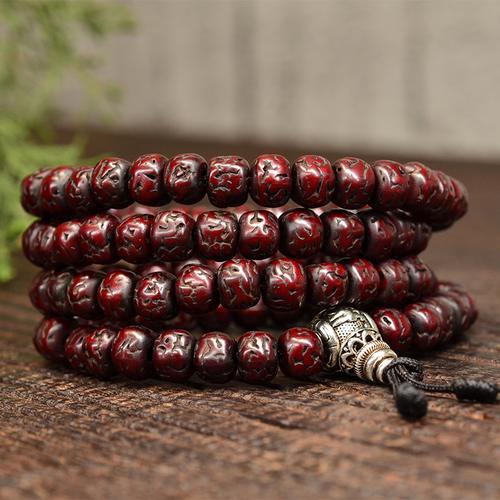 藏传老金刚手串 老藏饰108颗 藏传藏式金刚菩提手孤品jg22-jg26